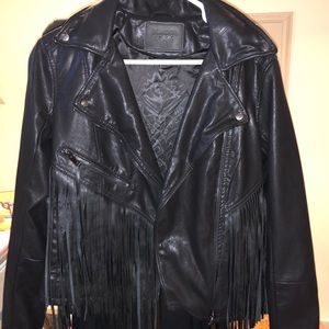 Leather jacket